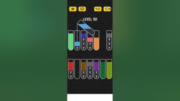 Water sort puzzle level 101