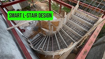 This Hybrid L-Shaped Staircase Design Changes Everything | Full Build Process