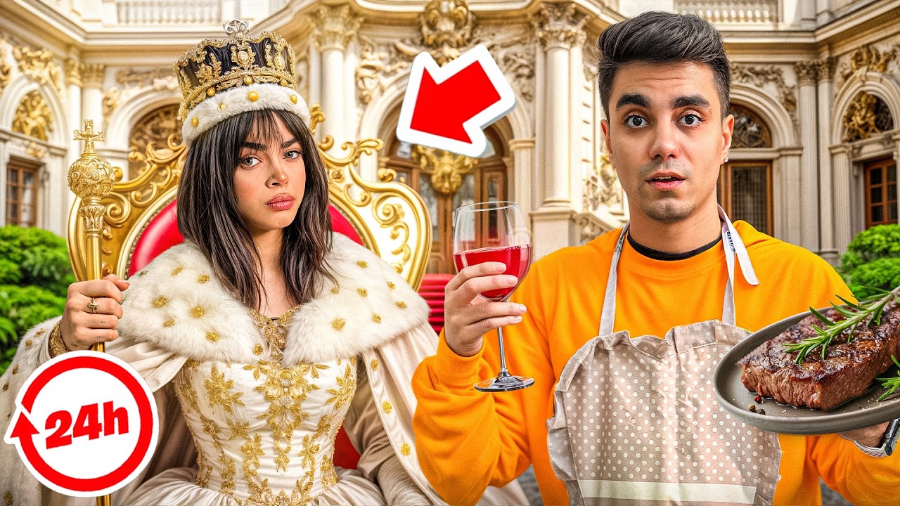 خدمتکار مهگل شدم🧹🔥