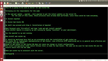Apt Cacher Server Final