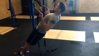 Reverse grip TRX rows