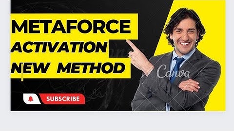 New Activation method in metaforce token pocket