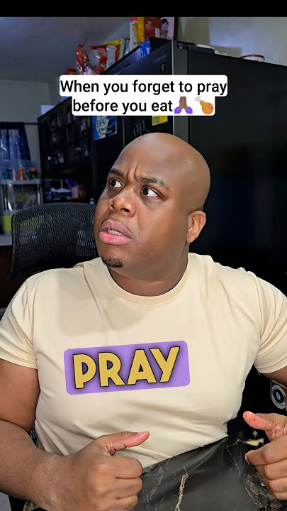 POV: When You Forget to Bless Your Food!