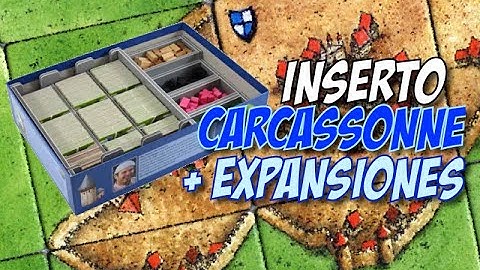 Inserto: Carcassonne + Expansiones | Folded Space
