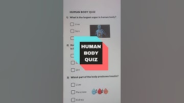 Can you answer these 10 human body questions? #trivia #quiz #anatomy #quizchallenge #mind