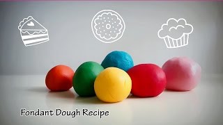 طريقة عمل عجينة السكر - الفوندان | Fondant dough recipe | Fafo Cake 