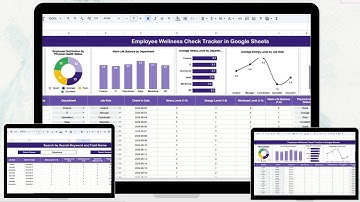Employee Wellness Check Tracker in Google Sheets