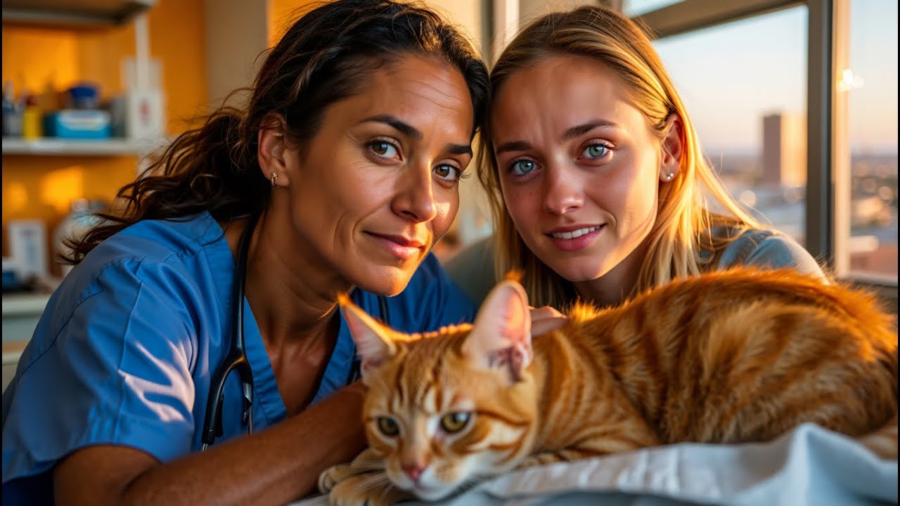 Hon kom till min klinik för en skadad katt, men jag anade inte att hon bar på en mörk hemlighet