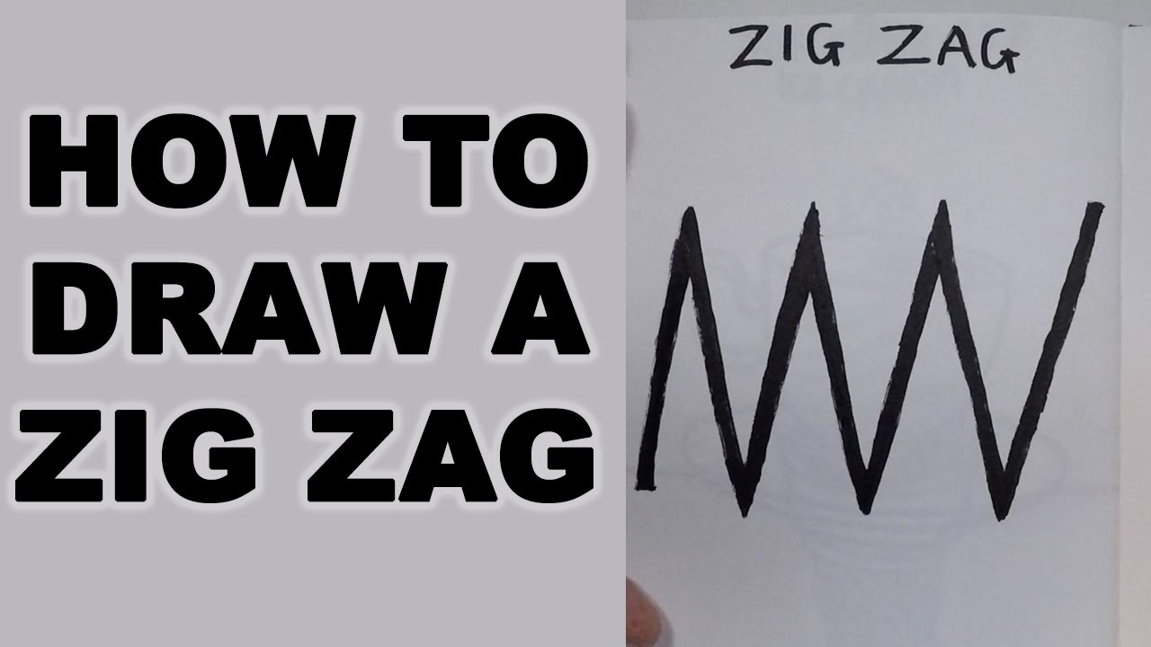 How to Draw a Zig Zag 