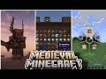 รีวิวเเอดออน Medieval Addon/Mod เหมือนกับ PC ใน MCPE 1.21+ | Medieval Addon MCPE ไอเทมมากมายเลย1.21+