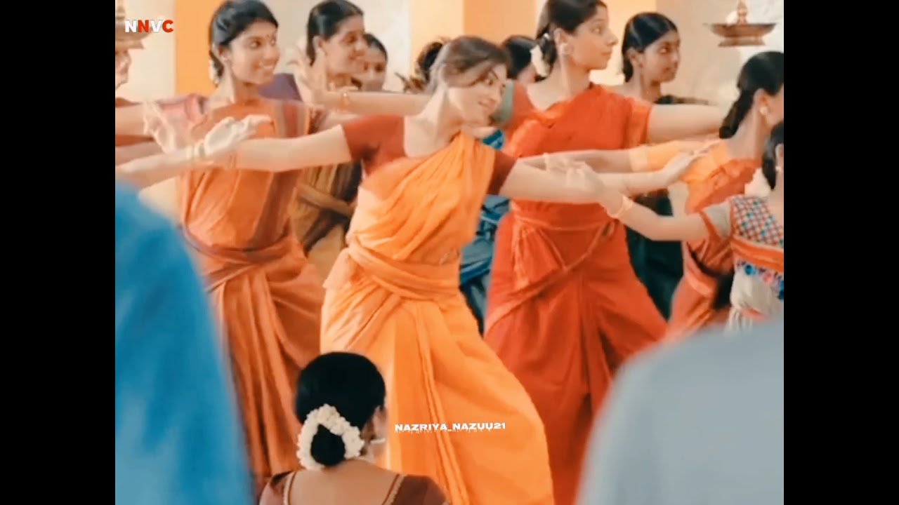 Nazriya dance in raja rani