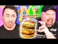 We Tried McDonald's NEW Menu Hacks: Land, Air  & Sea, Crunchy Double, and MORE! - Taste Test