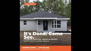 3292 E Porter St Now Complete — Brand-New Inverness Starter Home Tour | 3 Bed / 2 Bath / 1,076 Sqft