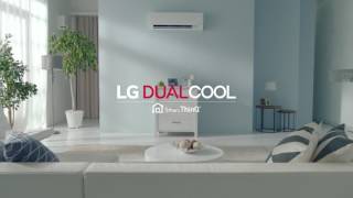 LG Dual Inverter easy access with Smart ThinQ App