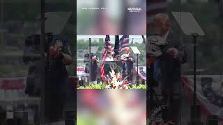 Class of 2026 Coast Guard Academy graduates present gift to President Trump