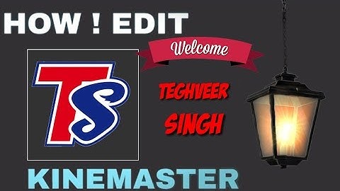 How to edit starting videos like MGS TECH