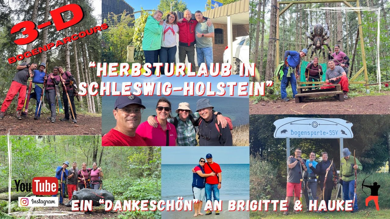 Bogen- und Urlaub in Schleswig-Holstein 2025