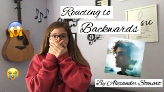 Reacting to BACKWARD by ALEXANDER STEWART