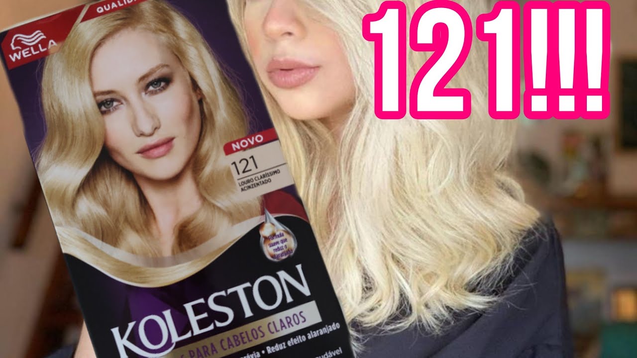 Loiro Claríssimo dos Sonhos! 🌟 KOLESTON 121 Surpresa que Você Não Esperava! ✨