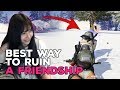 PUBG WITH FRIEND IN A NUTSHELL - PUBG WTF Girl Streamer Moments Ep. 15