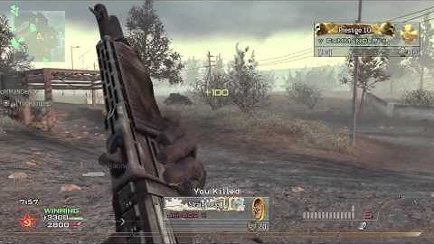 MW2: Spas12 (+killstreaks) Nuke on Wasteland