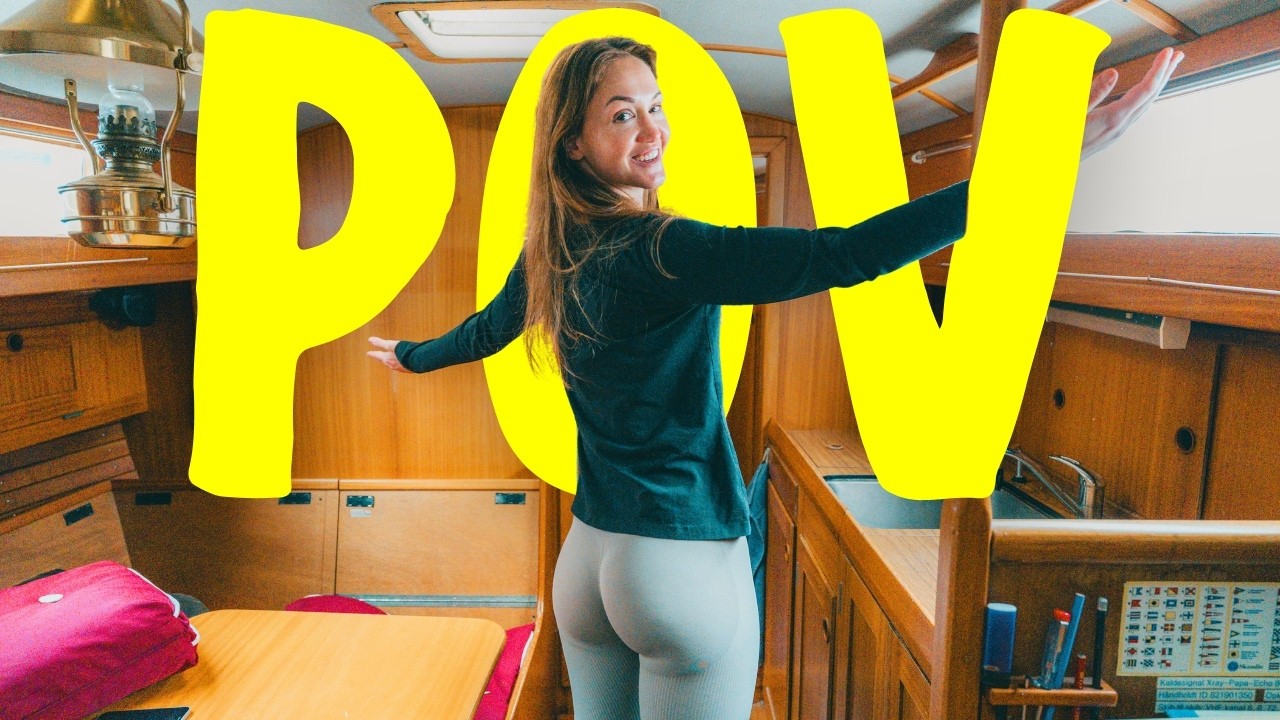 ⁣pov: you’re fixing a 50 year old sailboat with NO experience