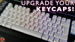 Corsair Pbt Double-Shot Keycaps White - Upgrade Your Board
