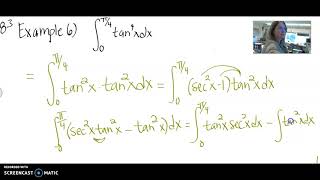 Trig Integration BC Example 6