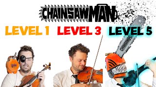 5 Levels of Chainsaw Man OP『KICK BACK』