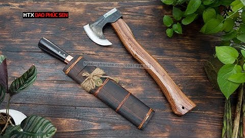 DAO MÈO MUN VÀ RÌU BẢN TO CỰC ĐẸP- HÀNG CHUẨN CỦA HTX DAO PHÚC SEN