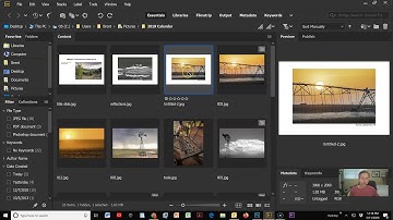 Portfolio PDF using Bridge