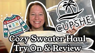 Cupshe Sweater Haul Try-On Cozy Winter Outfits & Review
