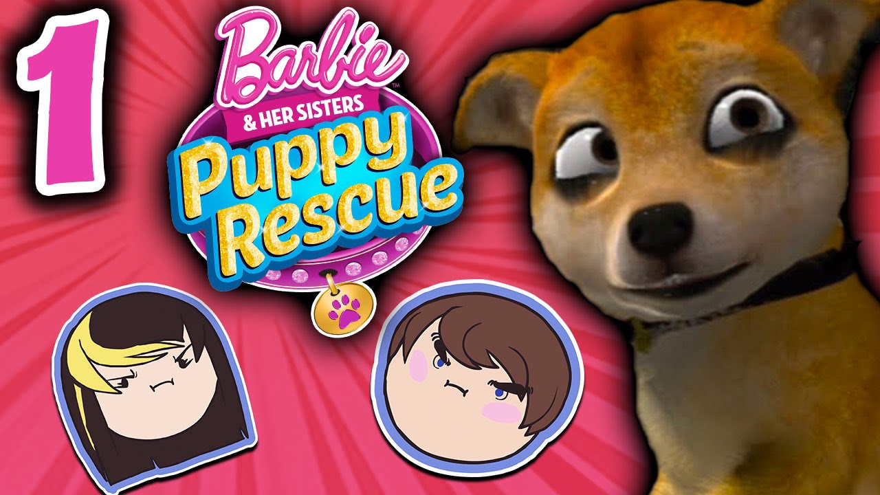 Barbie and Her Sisters Puppy Rescue: Scary Eyes - PART 1 - Grumpcade
