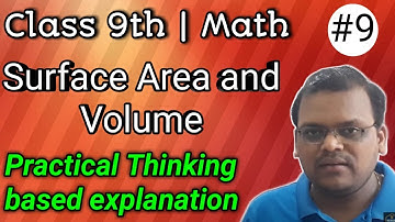 Class 9th Maths | Lecture 9 | Exercise 13.6 | Surface area and volumes |