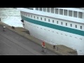 Kreuzfahrtschiff Albatros Unfall in Bremerhaven