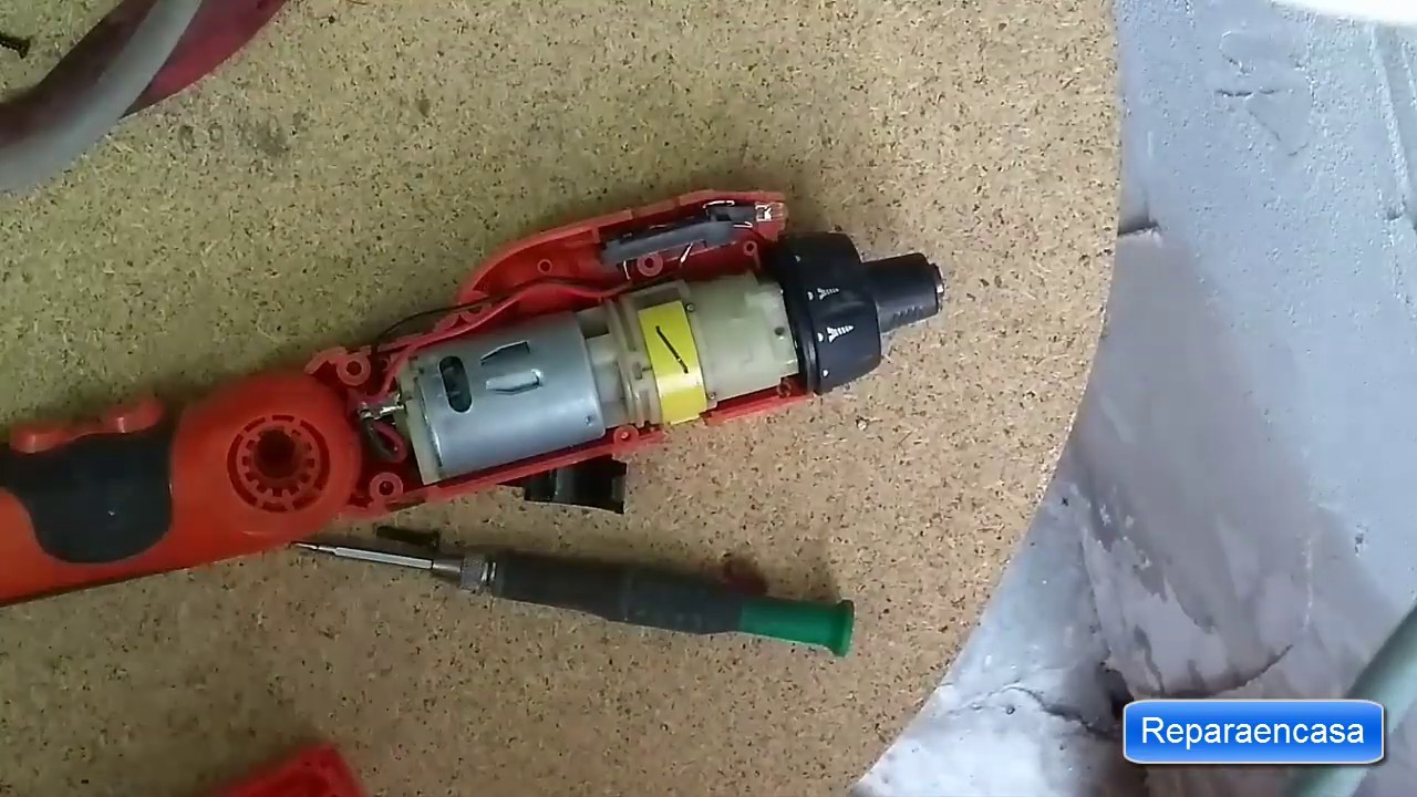 Reparación destornillador eléctrico Black \u0026 Decker - YouTube