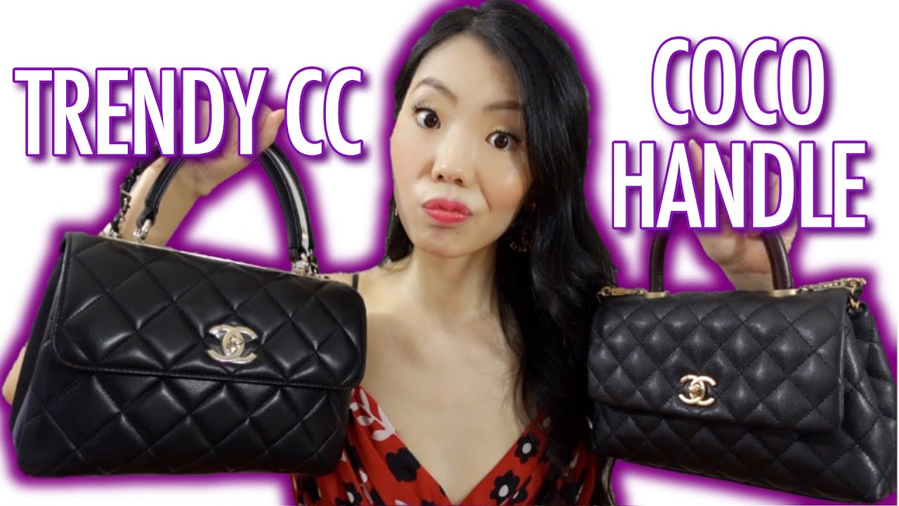 Chanel Classic Flap VS Trendy CC VS Coco Handle Bag Comparison