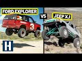 Build & Battle Off-Road FINALE: Jumps, Crawls, Climbs, Jeep XJ vs Ford Explorer. Who Will Survive?