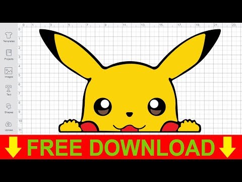Pokemon SVG Free Svg Cut Files for Cricut Design Space