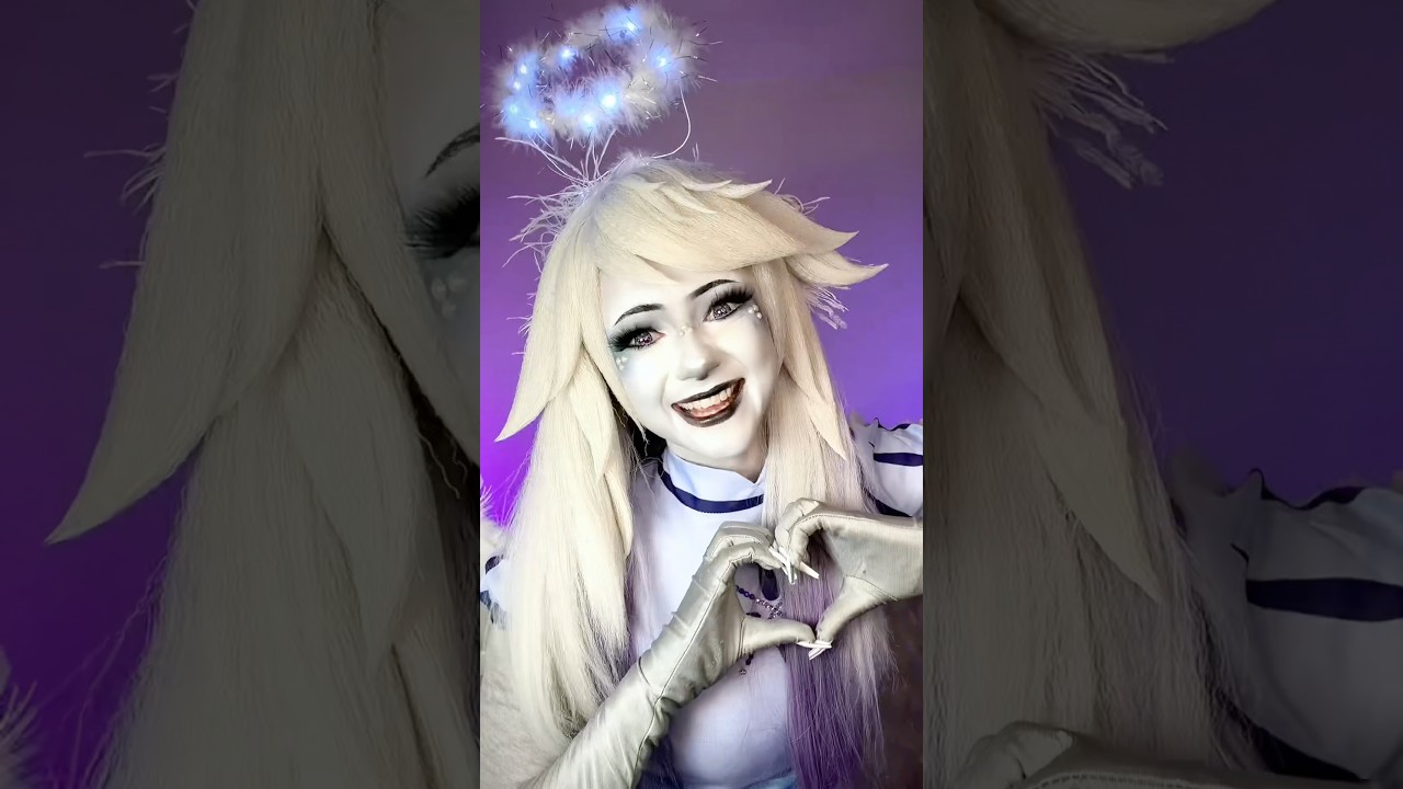 Emily has the SWEETEST heart - Hazbin Hotel Cosplay Transition #hazbin #hazbinhotel #cosplay