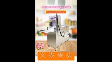 Automatic Frozen Meat Slicing Machine Meat Slicer sausage bacon beef Mutton Slicing Cutting Machine