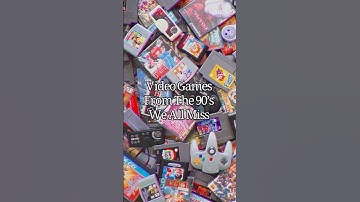 Video Games From The 90’s We All Miss #90s #nostalgia #videogames #nintendo #past