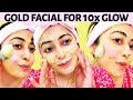 Gold facial at home step by step 1   facial         