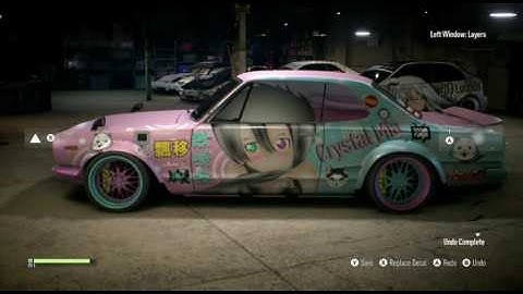 NFS How to make a simple Itasha build/Anime car!