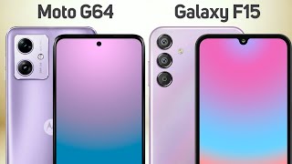 Motorola Moto G64 vs Samsung Galaxy F15