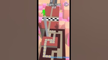 Gameplay top mobile games Relaxing n satisfying game iOS/ANDROID Stacky Dash  #gameplay Level 1286