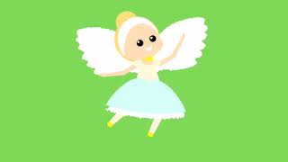 Green Screen Dancing Ballerina with wings effect | Free Download | Miss Jayn