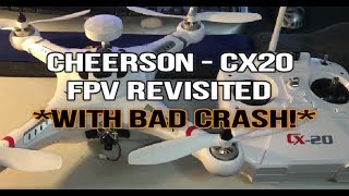 Cheerson - CX20 | FPV Revisited *WITH BAD CRASH!* Feat. The TX03 (BANGGOOD)