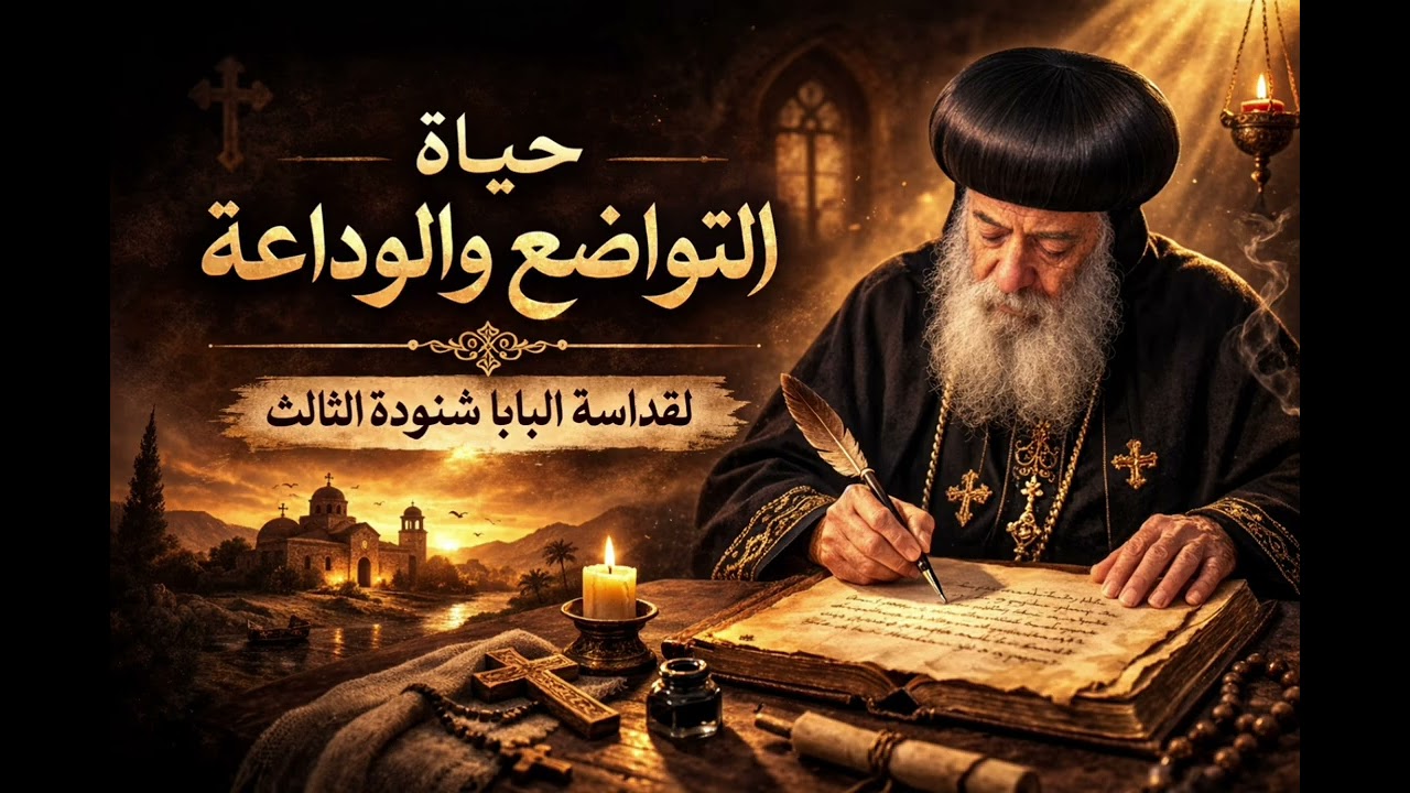 كتاب حياة التواضع والوداعة لقداسة #البابا_شنودة_الثالث #كتب #كتب_مسموعة #الصوم_الكبير الباب الثالث