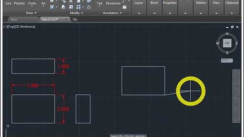 Mod05 Simple Cabinet Oblique Drawing in ACAD